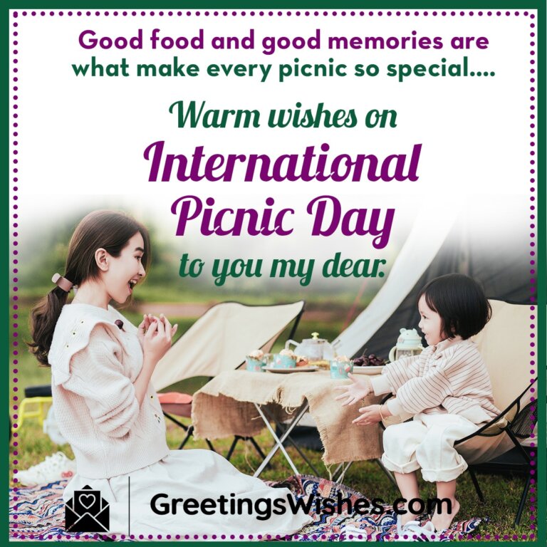 International Picnic Day Wishes Messages 18th June Greetings Wishes