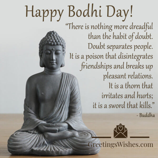 Happy Bodhi Day Wishes (8th December) Greetings Wishes