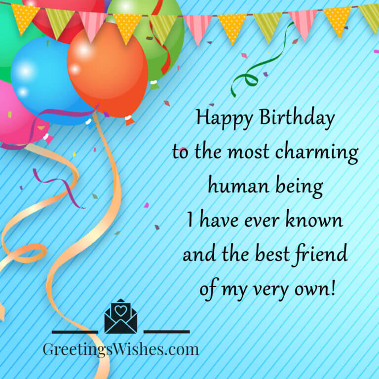 Best Friend Birthday Wishes - Greetings Wishes