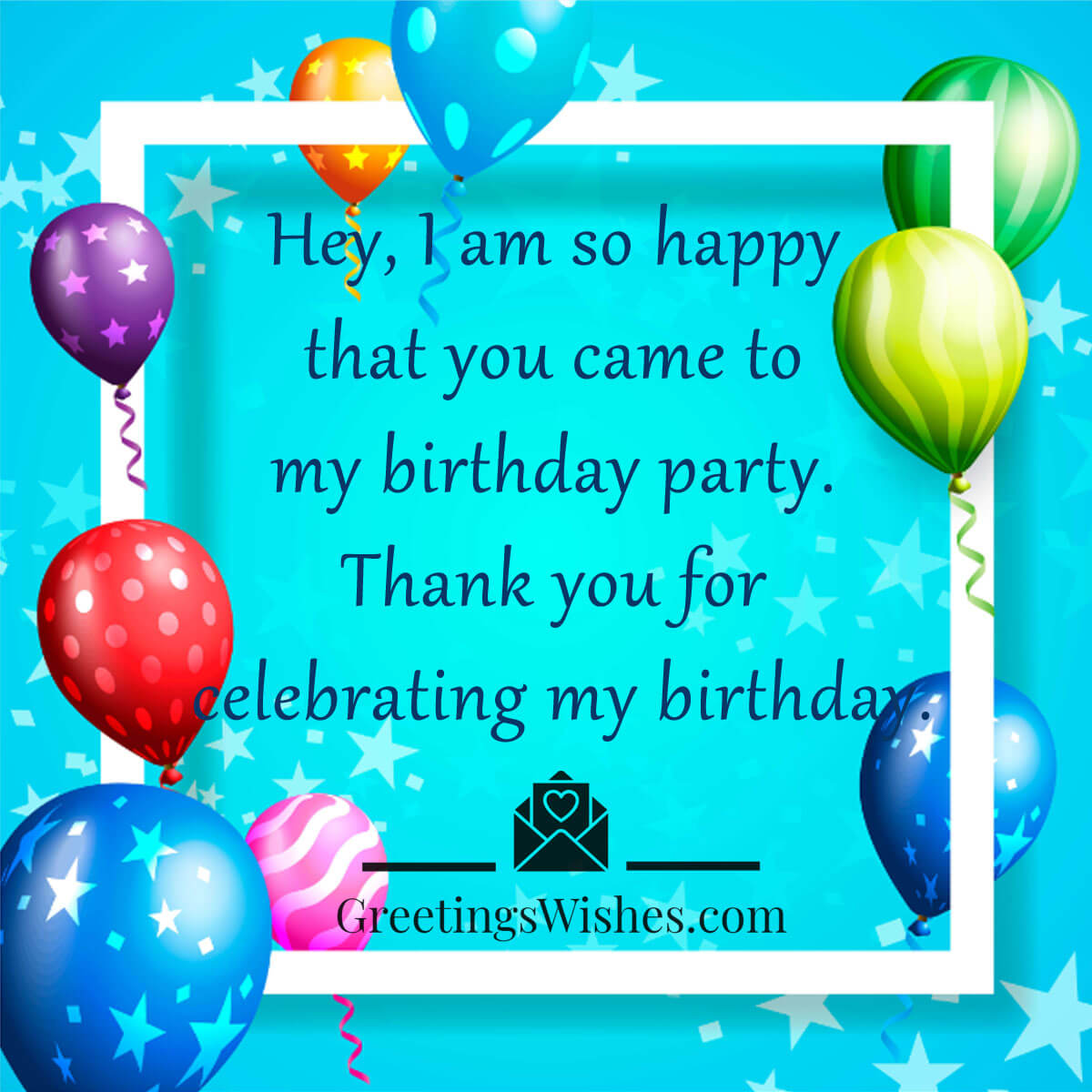 Thank You Birthday Messages - Greetings Wishes