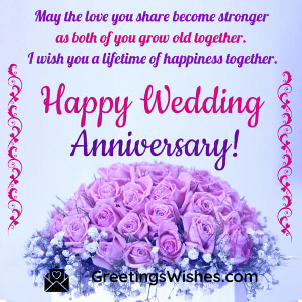 Happy Marriage Anniversary Wishes - Greetings Wishes