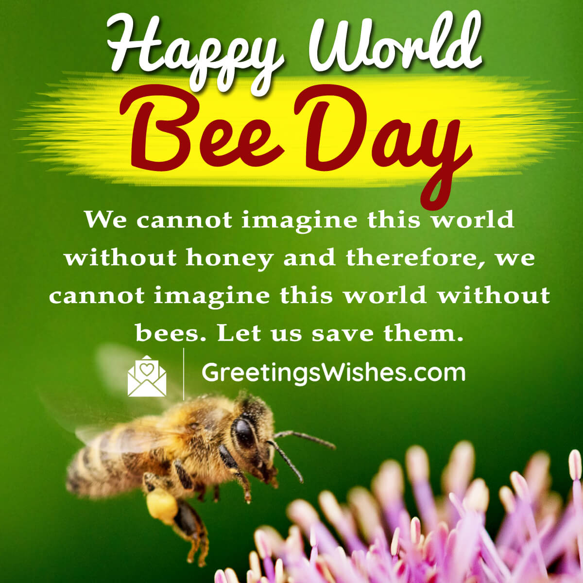 World Bee Day Wishes