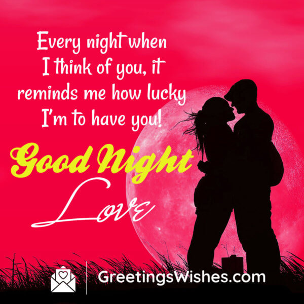 Romantic Good Night Wishes - Greetings Wishes