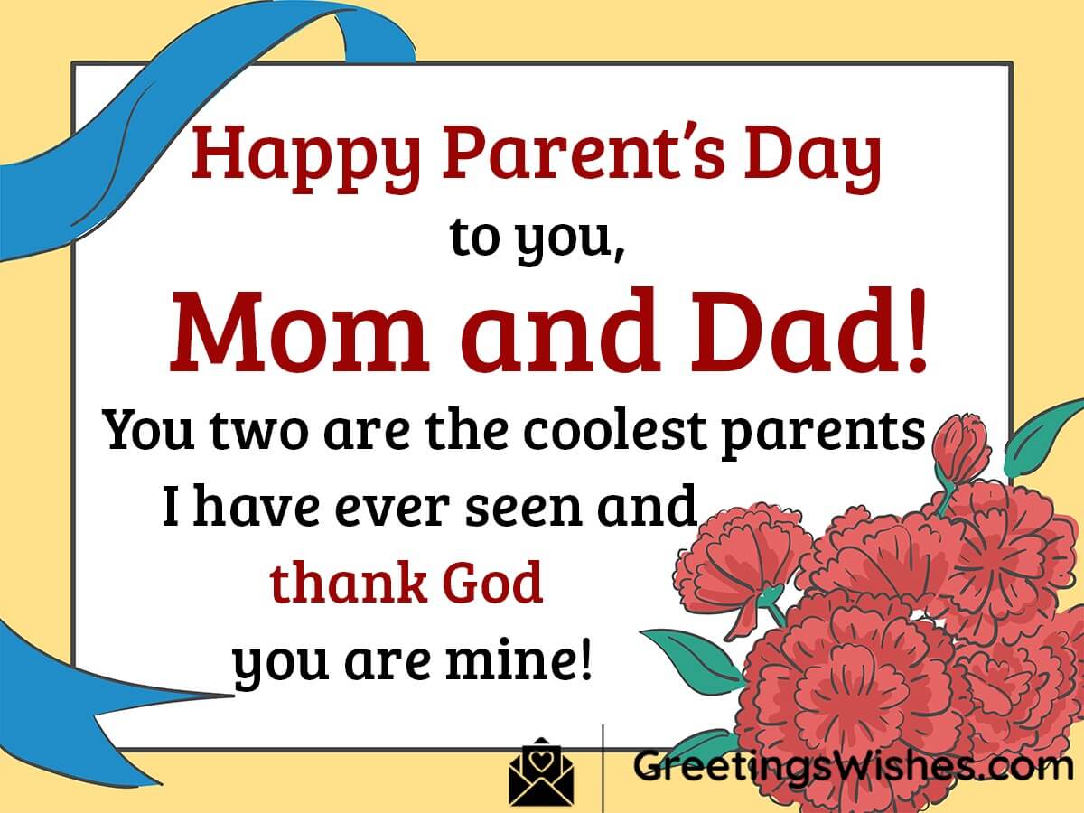 Happy Parents Day Greetings