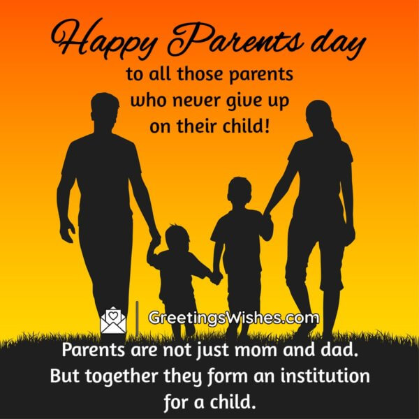 Parents Day Wishes Messages ( 28th July ) - Greetings Wishes