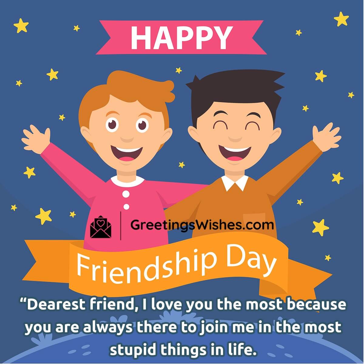 International Day of Friendship Wishes (4th August) - Greetings Wishes