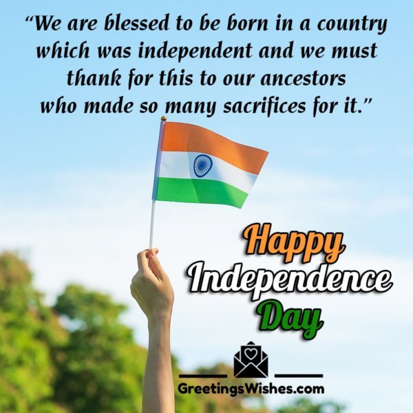 Independence Day of India Wishes (15th August) - Greetings Wishes