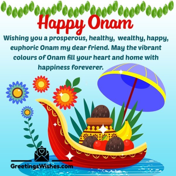 Happy Onam Wishes Greetings Wishes