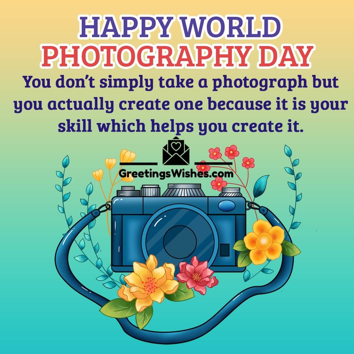 World Photography Day Messages