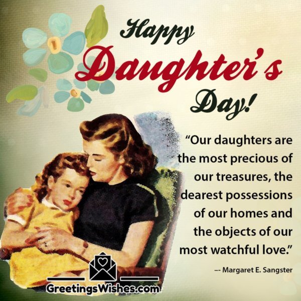 International Daughters Day Wishes (4th Sunday Of September