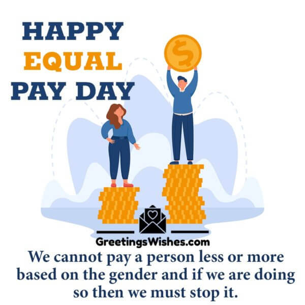 International Equal Pay Day Wishes (18 September) - Greetings Wishes