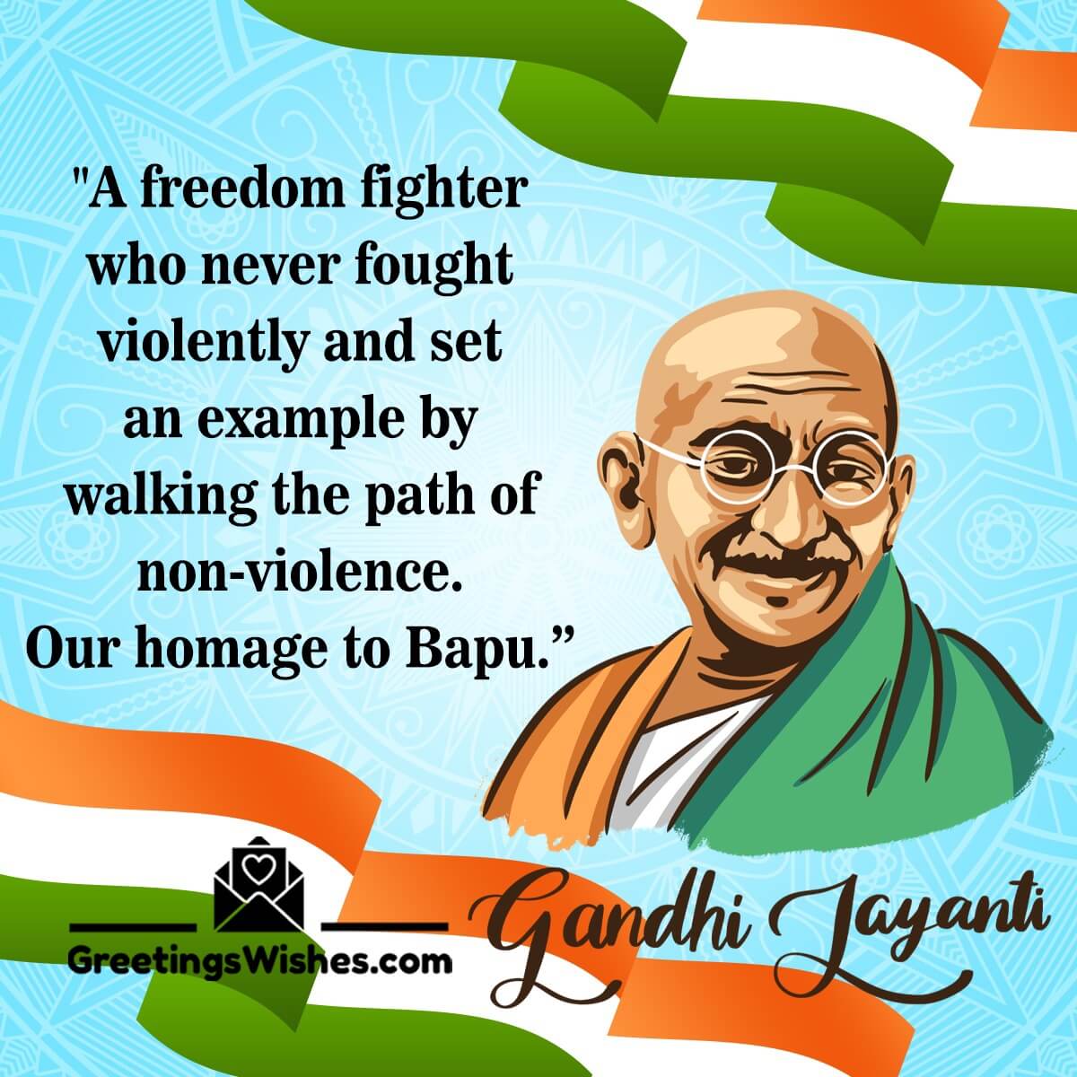 Happy Gandhi Jayanti Picture