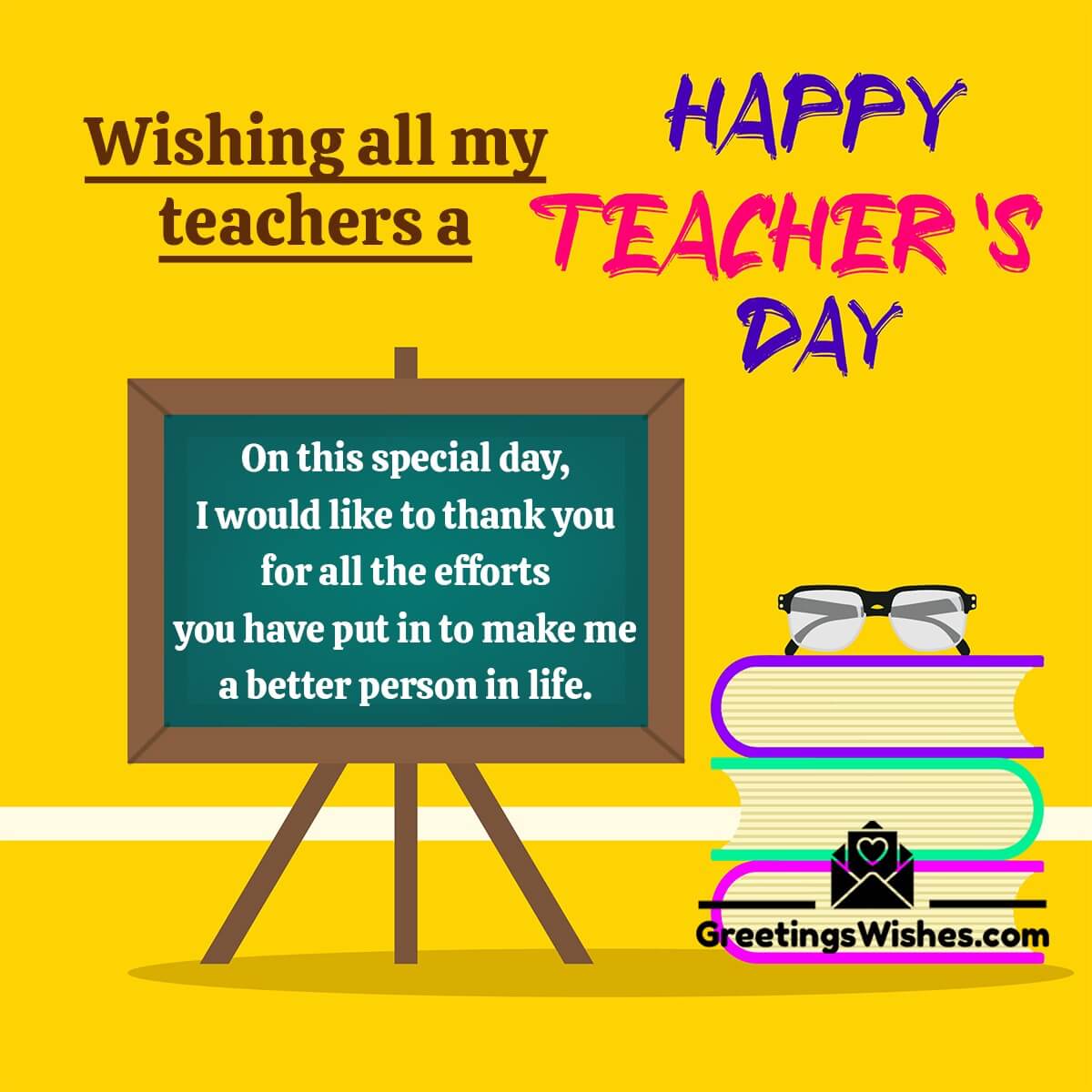 Happy Teachers Day Wishes