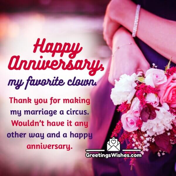 Funny Anniversary Wishes - Greetings Wishes