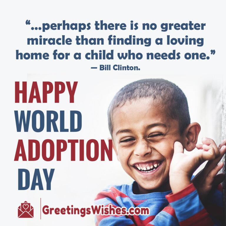 World Adoption Day Wishes Messages (9 November) - Greetings Wishes