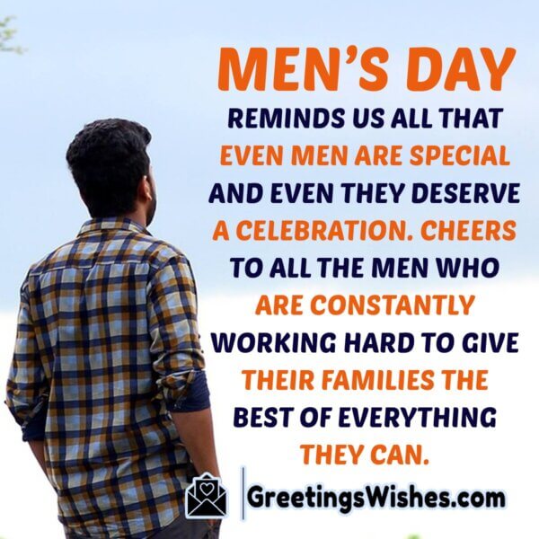 International Men’s Day Wishes Messages (19 November) - Greetings Wishes