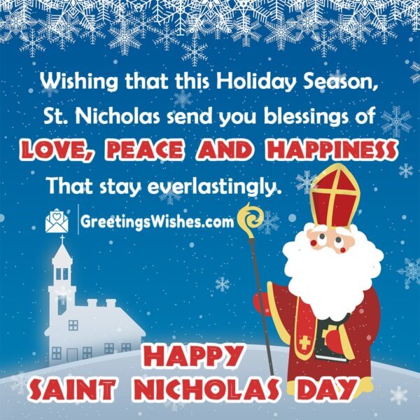 Saint Nicholas Day Wishes Messages (6th December) - Greetings Wishes