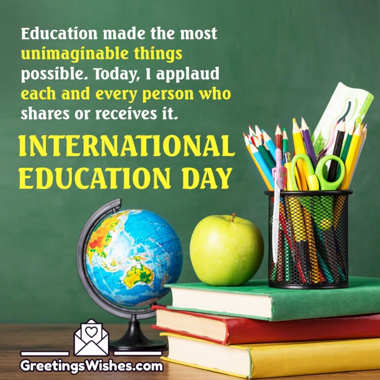 International Education Day Wishes Messages (24th January) - Greetings ...