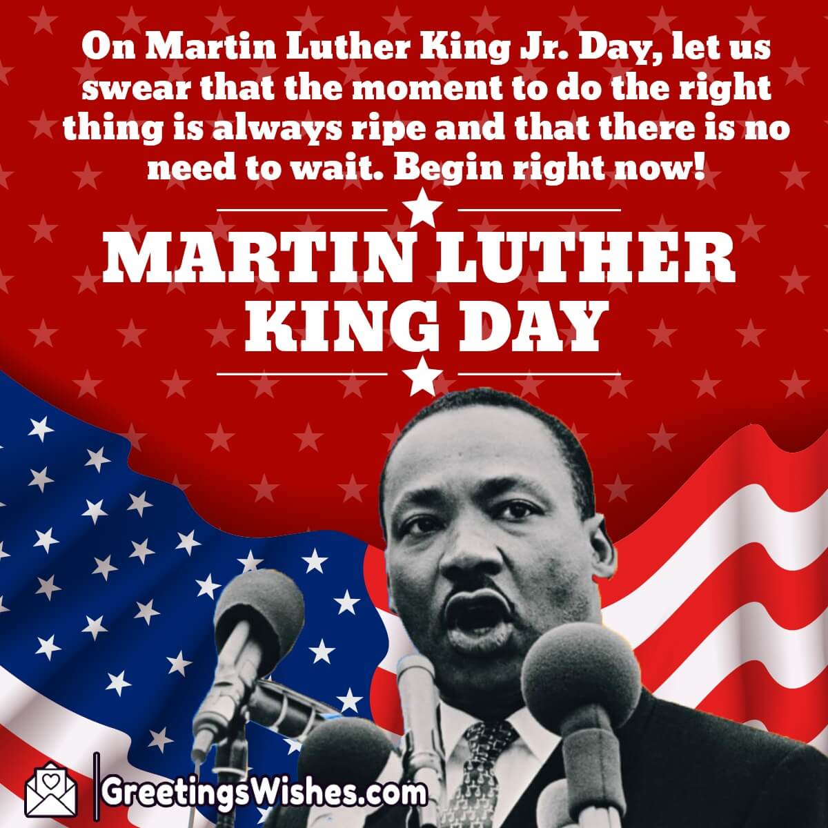 Martin Luther King Jr Day Wishes Messages (17th January) - Greetings Wishes