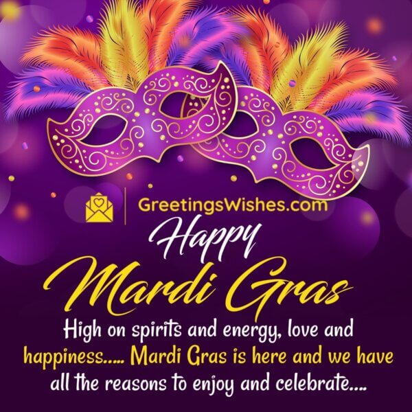 Mardi Gras Wishes Messages ( 21st February ) - Greetings Wishes