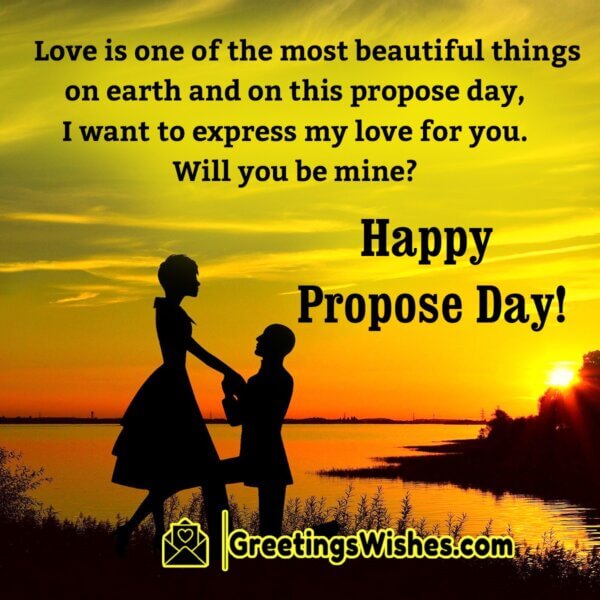 Propose Day Wishes (8th February) - Greetings Wishes