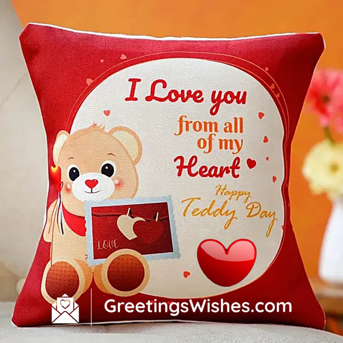 Happy Teddy Day Card