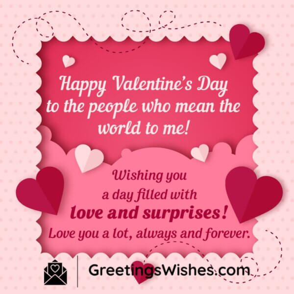 Valentines Day Wishes Messages ( 14th February) - Greetings Wishes