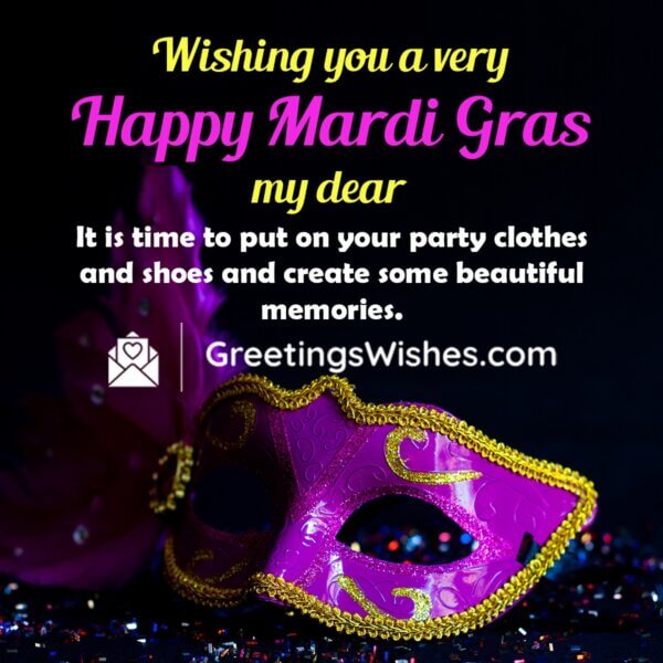 Mardi Gras Wishes Messages ( 21st February ) - Greetings Wishes