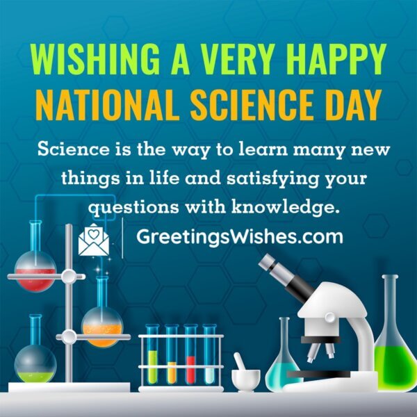 National Science Day Wishes, Quotes, Messages ( 28 February ...