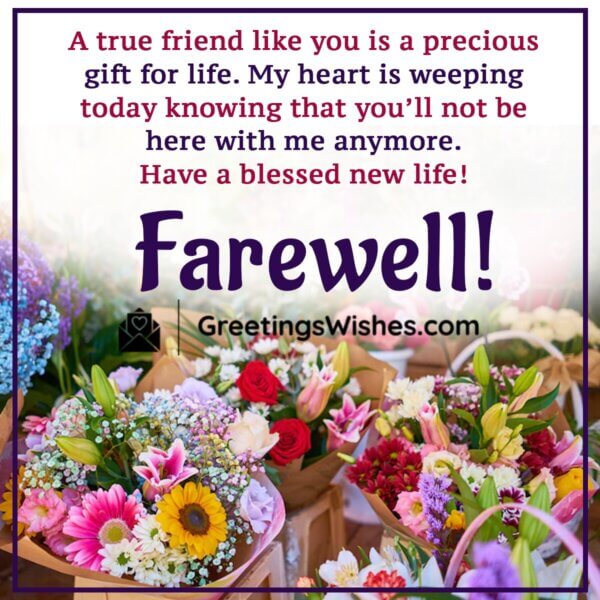 Best Farewell Wishes Messages - Greetings Wishes