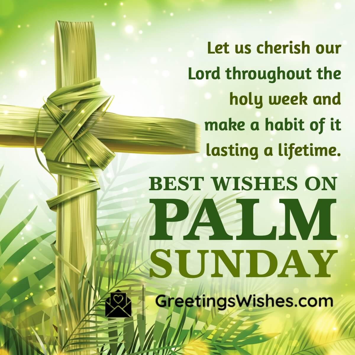 Palm Sunday Wishes Messages ( 24 March ) - Greetings Wishes