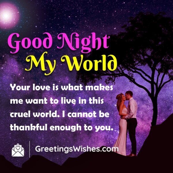 Good Night Messages to Wife - Greetings Wishes