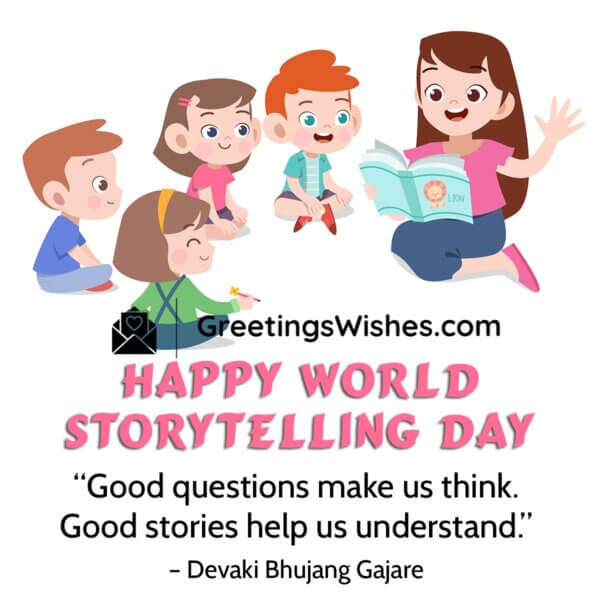 World Storytelling Day Wishes, Messages, Quotes (20 March) - Greetings 