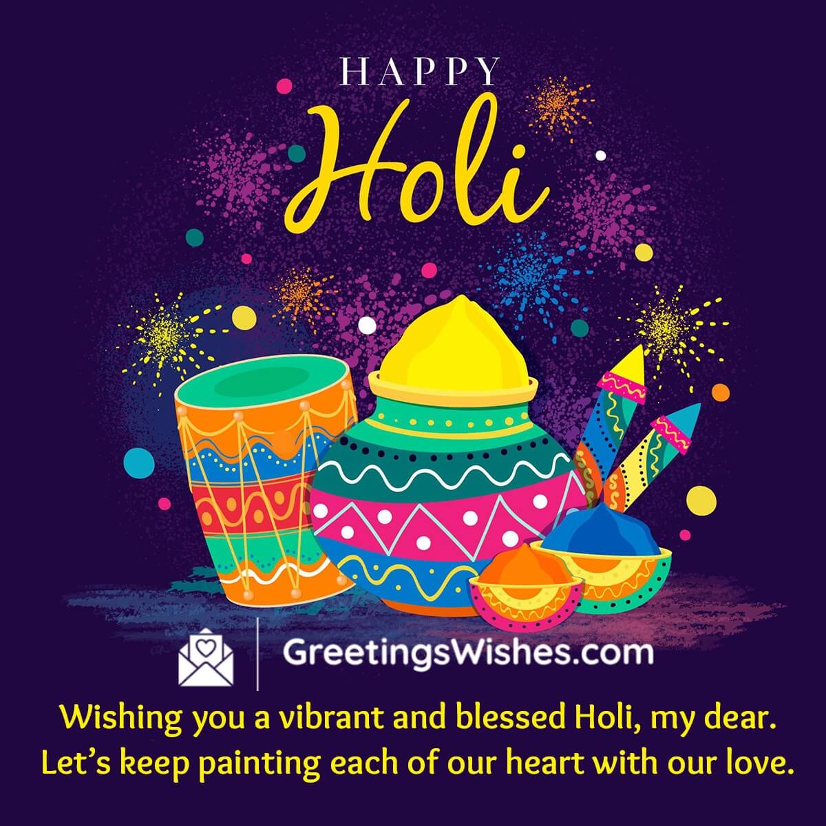 Holi Festival Wishes