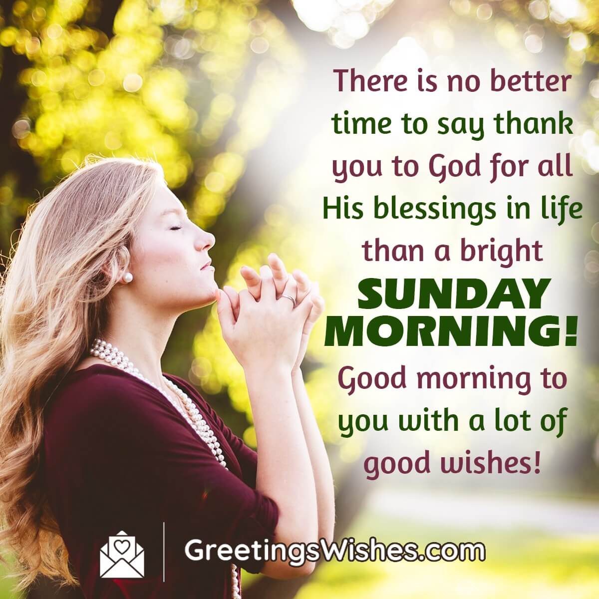 Sunday Morning Blessings