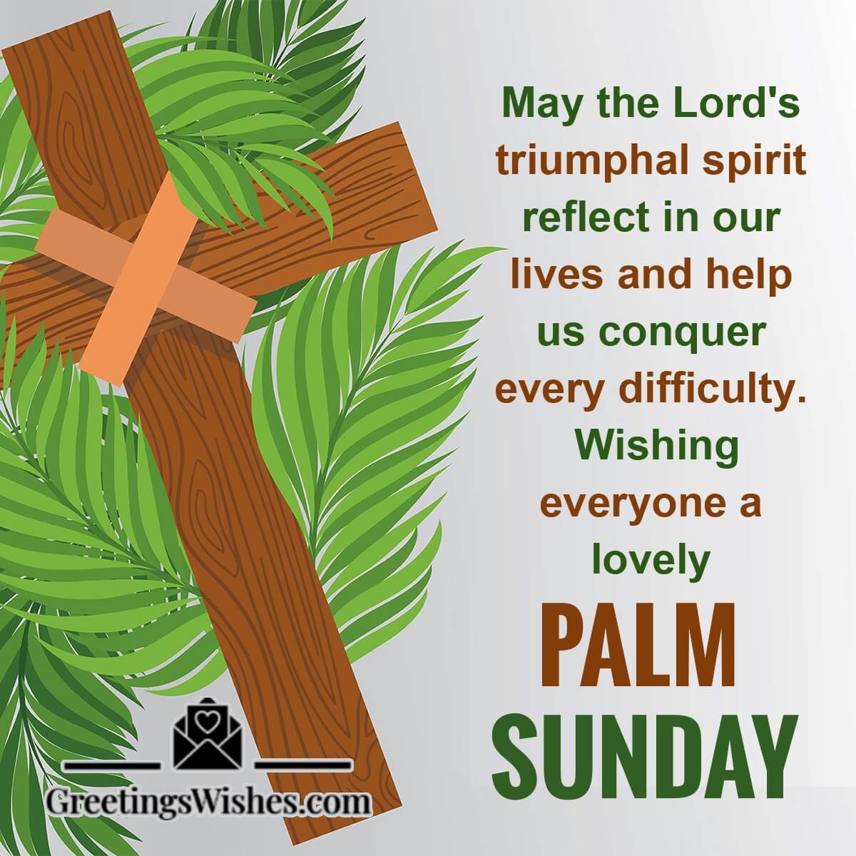 Palm Sunday Wishes Messages ( 24 March ) - Greetings Wishes