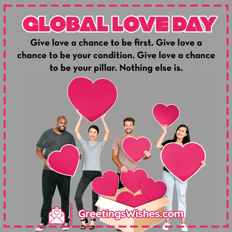 Global Love Day Messages Greetings Wishes