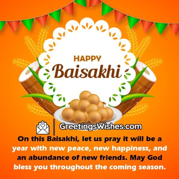 Baisakhi Wishes Messages ( 13 April ) - Greetings Wishes