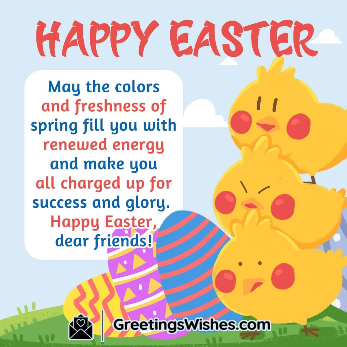 Happy Easter Wishes For Friends