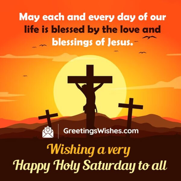 Holy Saturday Wishes Messages ( 30 March ) - Greetings Wishes