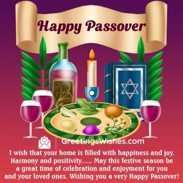 Passover Wishes Messages ( 22 April ) - Greetings Wishes