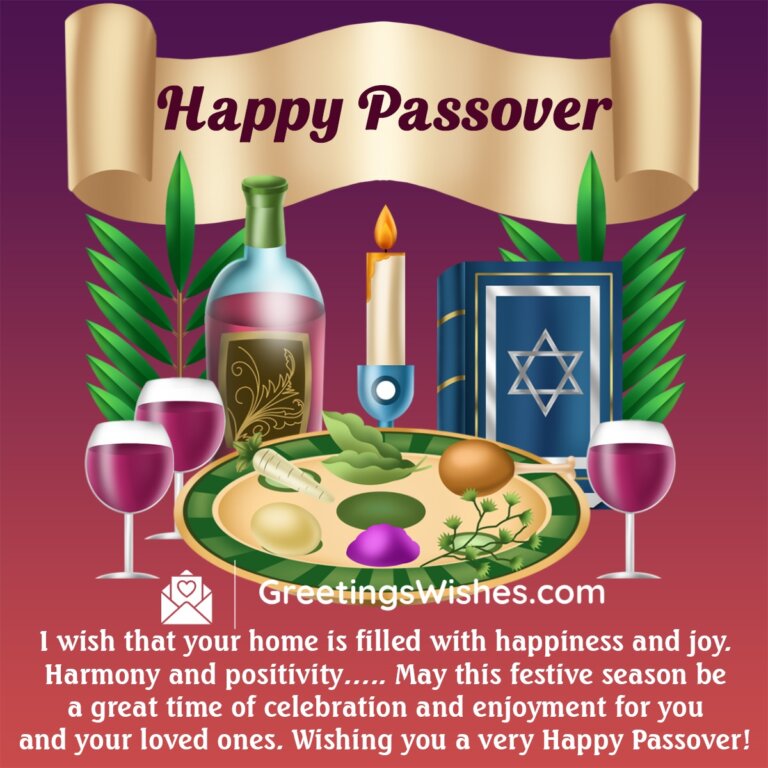 Passover Wishes Messages ( 22 April ) Greetings Wishes