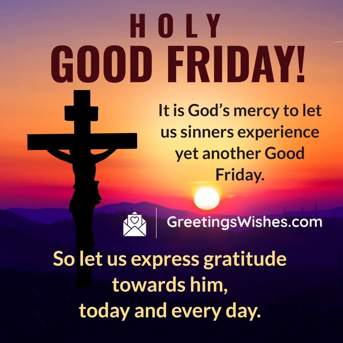Good Friday Wishes ( 07 April ) Greetings Wishes