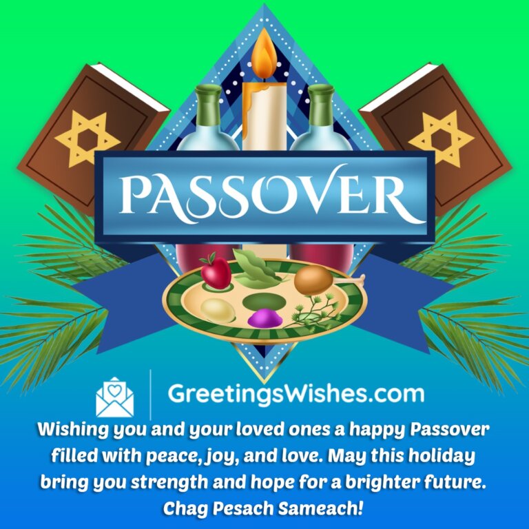 Passover Wishes Messages ( 22 April ) Greetings Wishes