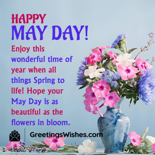 Happy May Month Wishes - Greetings Wishes