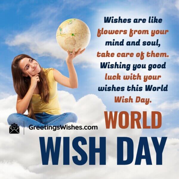 World Wish Day Wishes Messages (29 April) Greetings Wishes