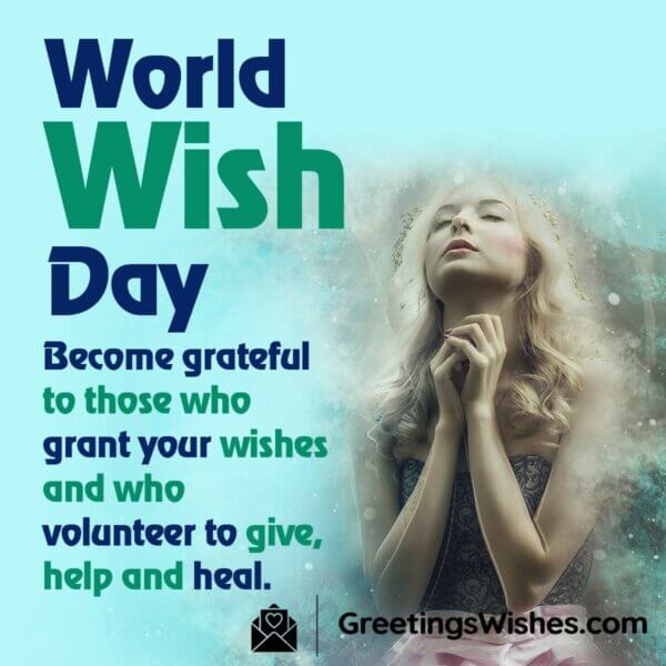 World Wish Day Wishes Messages (29 April) Greetings Wishes