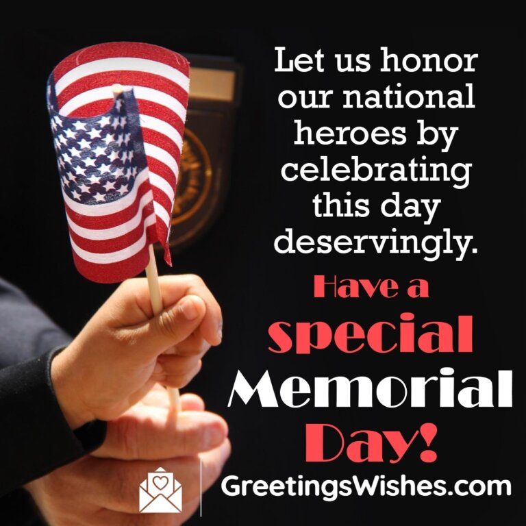 US Memorial Day Wishes Messages ( 29th May) Greetings Wishes