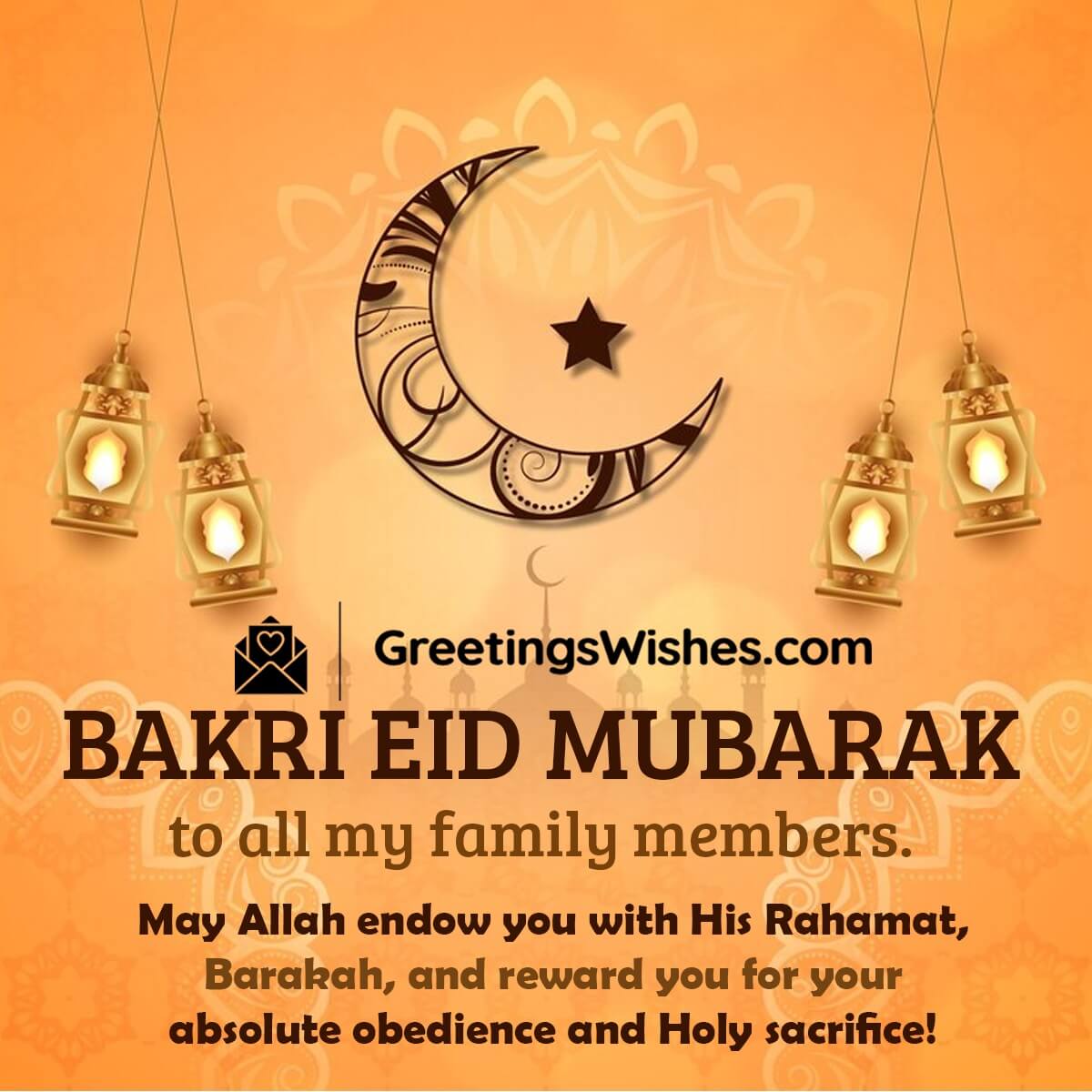 Bakri Eid Mubarak Greetings