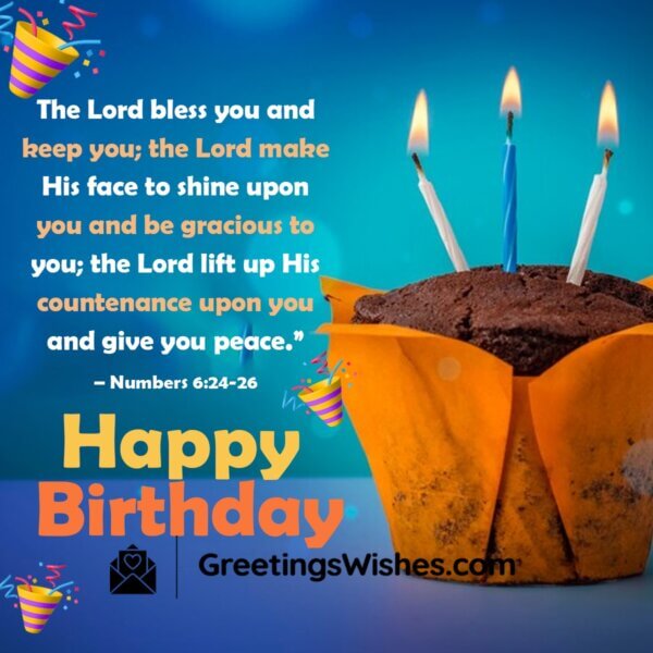 Bible Verses For Birthday Blessings & Wishes - Greetings Wishes